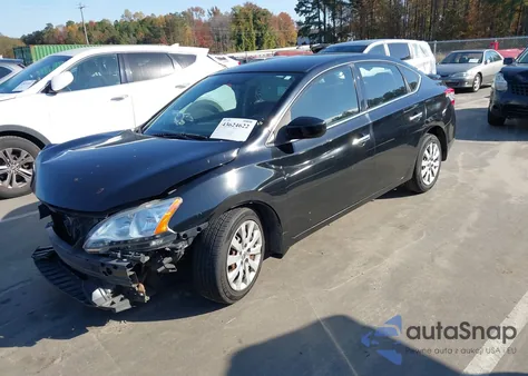 2015 Nissan Sentra S from USA, damaged, VIN 3N1AB7AP0FY228388